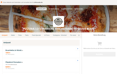 Pizzeria Lo Straniero