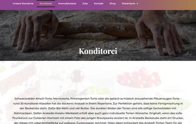 Aromabäckerei Konditorei Stefan Anstadt Oberbexbach