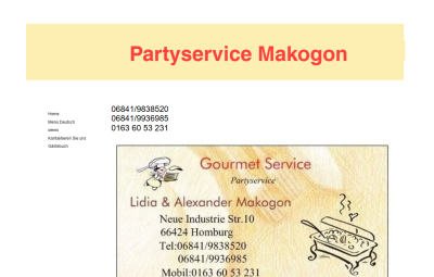 Partyservice Makogon