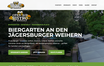 Open Air Bistro am Minigolf