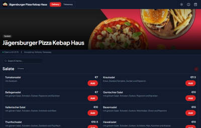Jägersburger Pizza Kebap Haus
