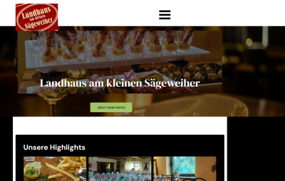 Landhaus am kleinen Sägeweiher