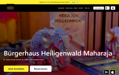 Maharaja im Bürgerhaus Heiligenwald