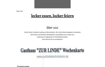 Gasthaus "Zur Linde"