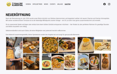 Bistro im TC Schwarz-Weiß Klarenthal