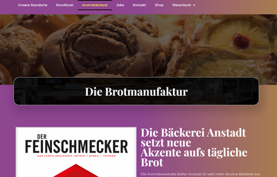 Aromabäckerei Konditorei Stefan Anstadt Bexbach